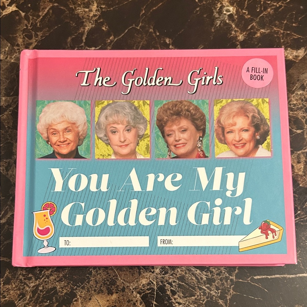 The Golden Girls Fill-In Book